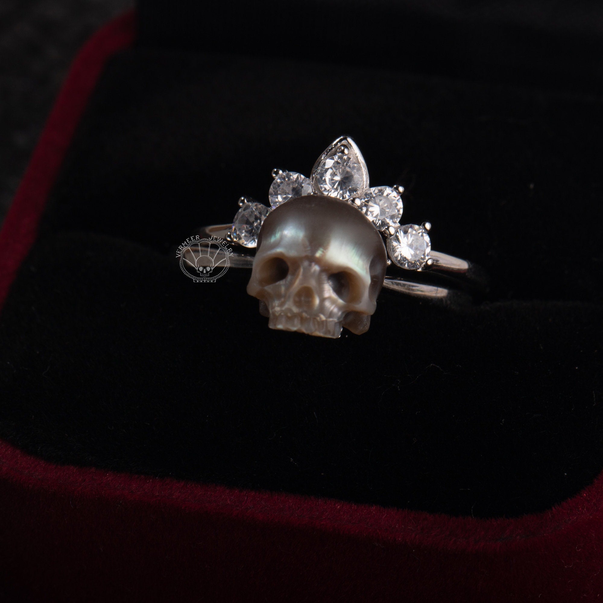 Gothic Skull Ring Style 1 // Silver (7) - YASEMEN DIŞ TİCARET LTD. ŞTİ. -  Touch of Modern